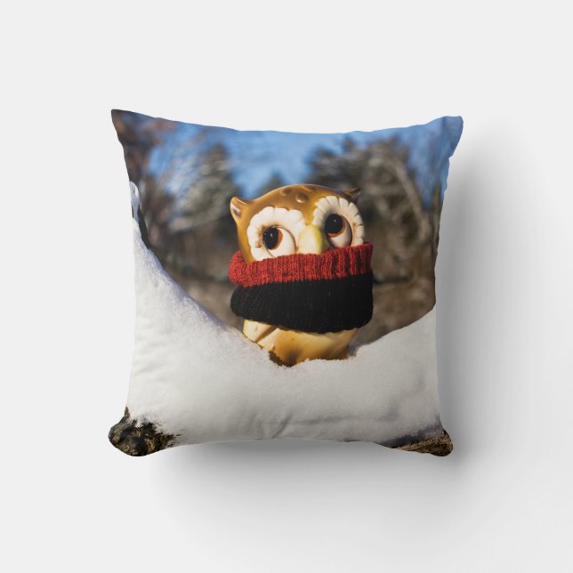 Harvey the Owl IV Cushion (Front)