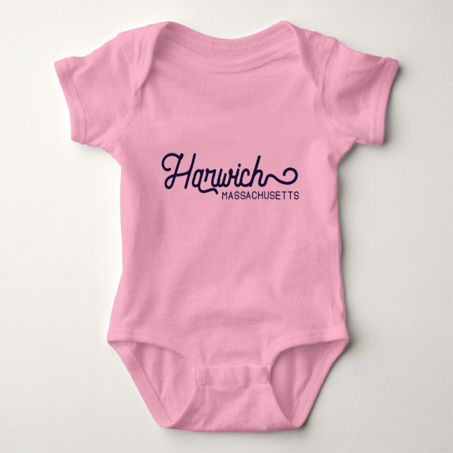 Harwich Massachusetts Baby Bodysuit (Front)