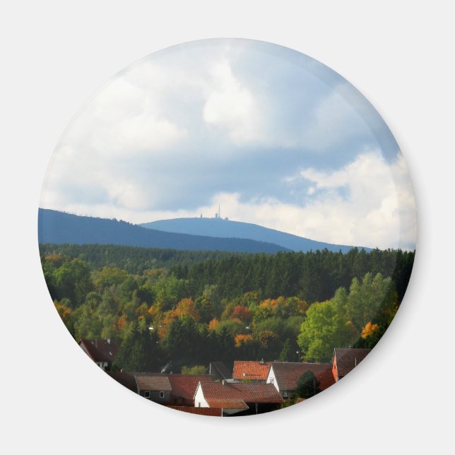 harz mountains magnet (Front)