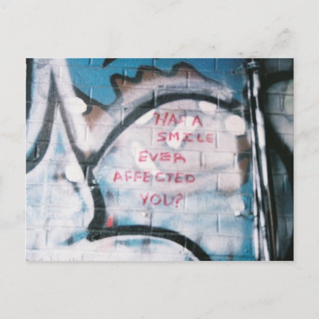 Has a smile? postcard (Front)