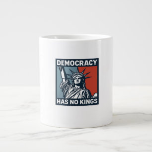 Has No Kings Large Coffee Mug