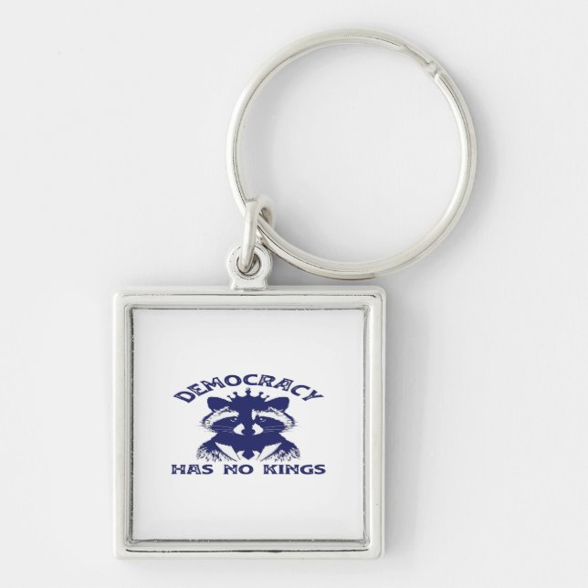 Has No Kings Patriotic Key Ring (Front)