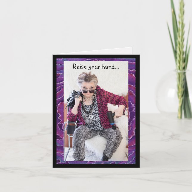 Has the Whole World Gone Crazy? Card (Front)