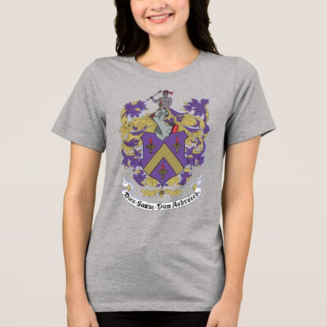 Hasbrouck Coat of Arms Tee Shirt (Front)
