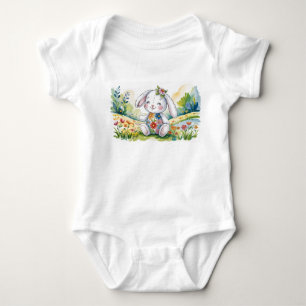 Häschen-Strampler Baby Bodysuit