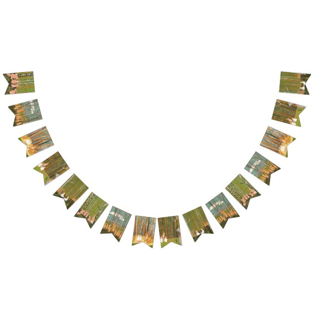 Hasenkinder Babydusche Wimplekatte Bunting (All)