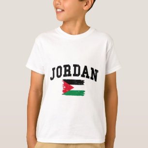Hashemite Kingdom Of Jordan Country Flag Vacation  T-Shirt