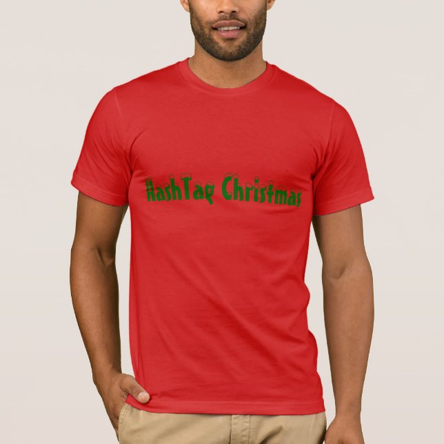 HashTag Christmas T-Shirt (Front)
