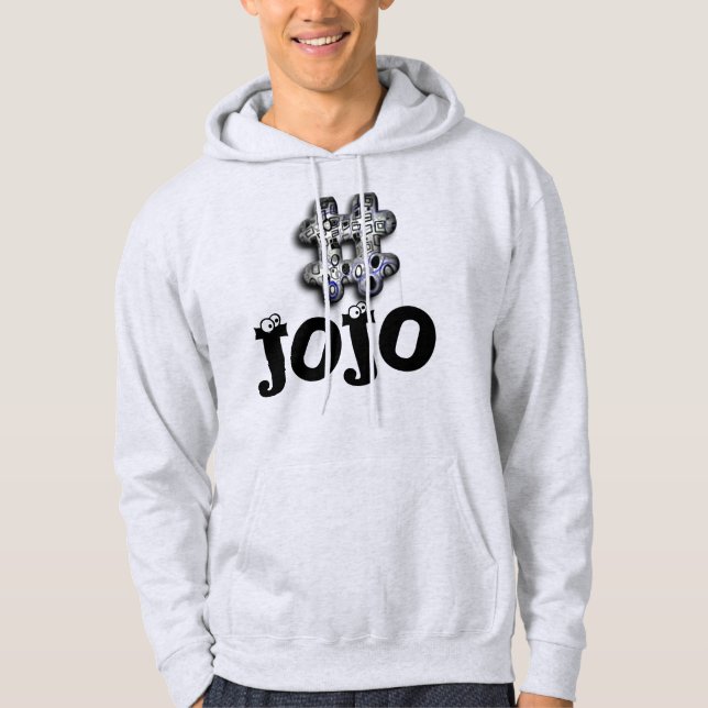 Hashtag Cute Retro Vintage Blue JoJo T-Shirts (Front)