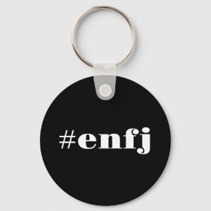 hashtag enfj personality pride key ring