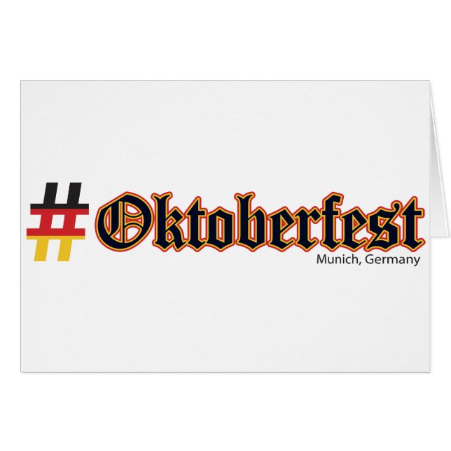 Hashtag Oktoberfest (Front Horizontal)