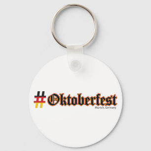 Hashtag Oktoberfest Key Ring