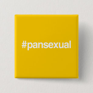 HASHTAG PANSEXUAL 15 CM SQUARE BADGE