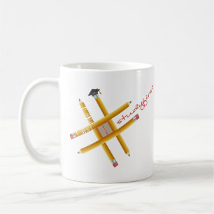 Hashtag Study First Write a Better Life Story Coffee Mug