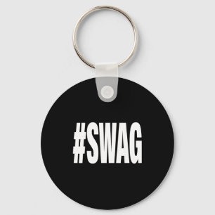 Hashtag swag key ring