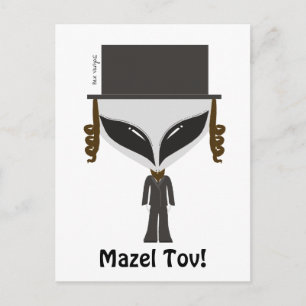 Hasidic Jew Postcard