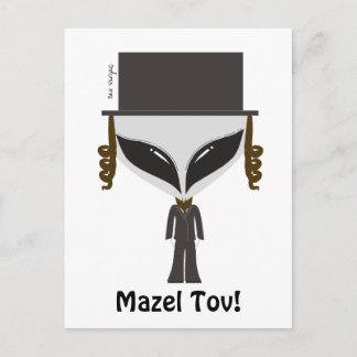 Hasidic Jew Postcard
