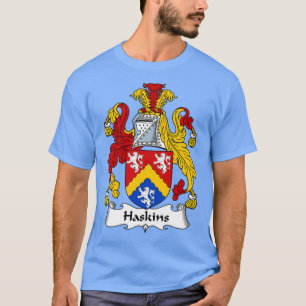 Haskins Coat of Arms Family Crest  T-Shirt