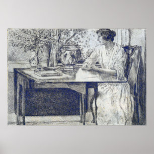Hassam - The Colonial Table Poster