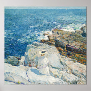 Hassam - The South Ledges Appledore Poster