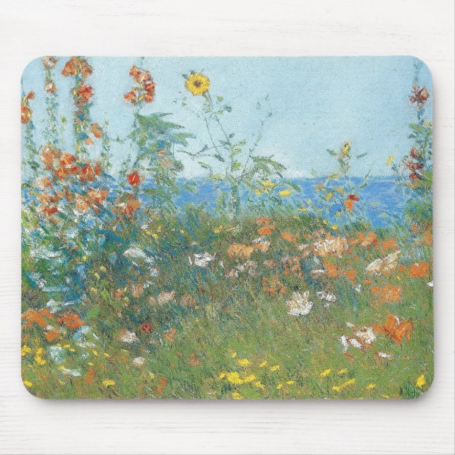 Hassam's "Poppies, Isle of Shoals" - Mousepad (Front)