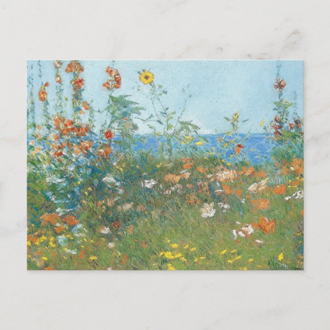 Hassam's "Poppies, Isle of Shoals" - Postcard (Front)