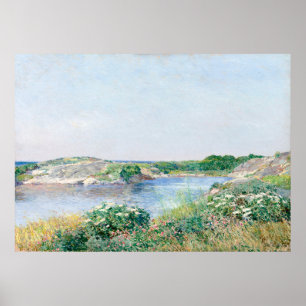 Hassam's The Little Pond, Appledore Poster