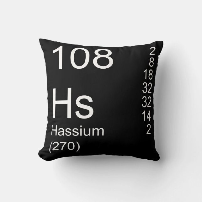 Hassium Cushion (Front)