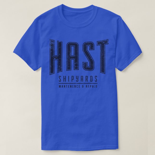 HAST Shipyards T-Shirt (Design Front)