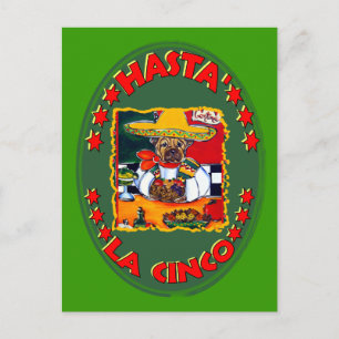 HASTA LA CINCO POSTCARD