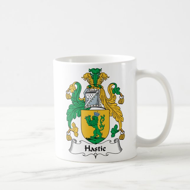Hastie Family Crest Coffee Mug (Right)