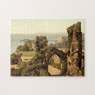 Hastings Castle, Hastings, Sussex, England Jigsaw Puzzle
