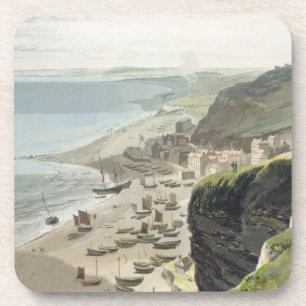 Hastings, from the East Cliff, from 'A Voyage Arou Coaster