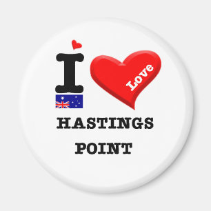 HASTINGS POINT - I Love Magnet