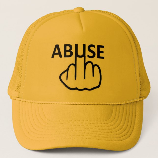 Hat Abuse Is Awful (Front)