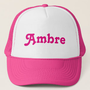 Hat Ambre