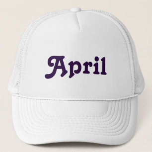 Hat April