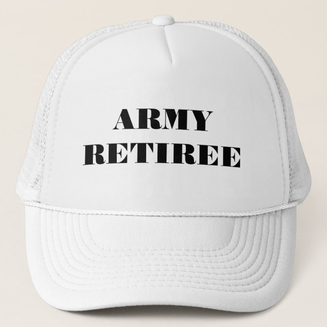 Hat Army Retiree (Front)