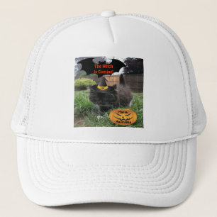 Hat Black Cat The Witch Is Coming