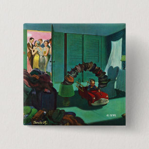 Hat Bridge 15 Cm Square Badge