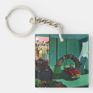 Hat Bridge Key Ring