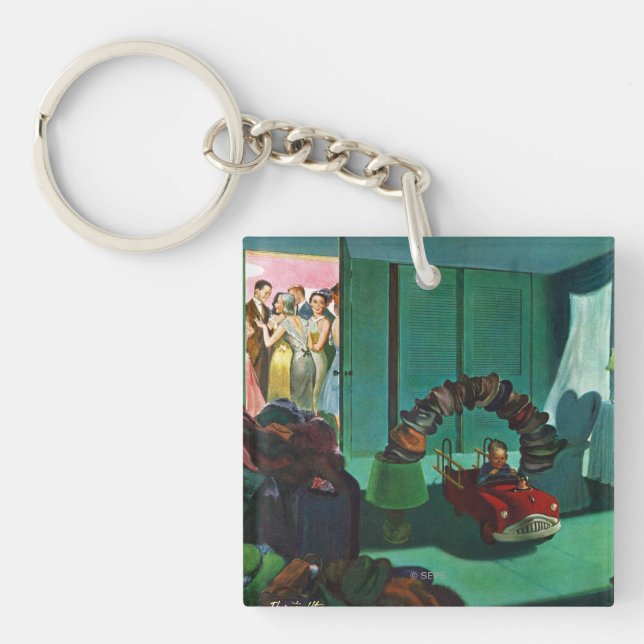Hat Bridge Key Ring (Front)