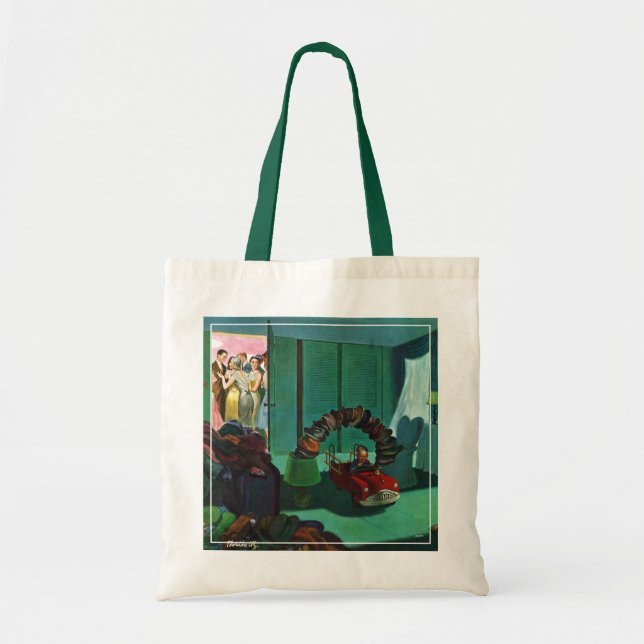 Hat Bridge Tote Bag (Front)