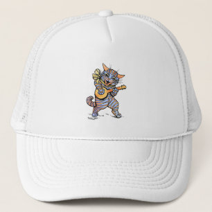 Hat: Cat by Louis Wain Trucker Hat
