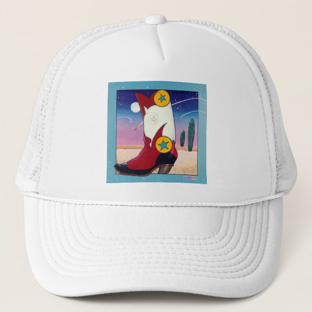 Hat - Cowboy Boot, All Dressed Up (Front)