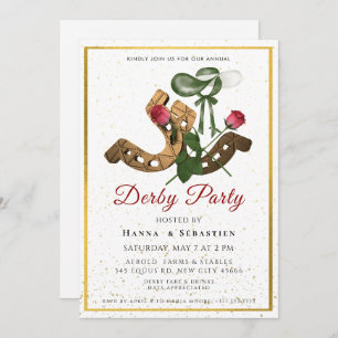 Hat Derby Party Invitation