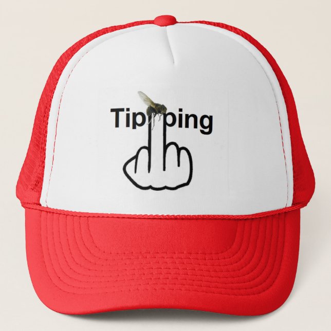 Hat Fly Tipping Flip (Front)