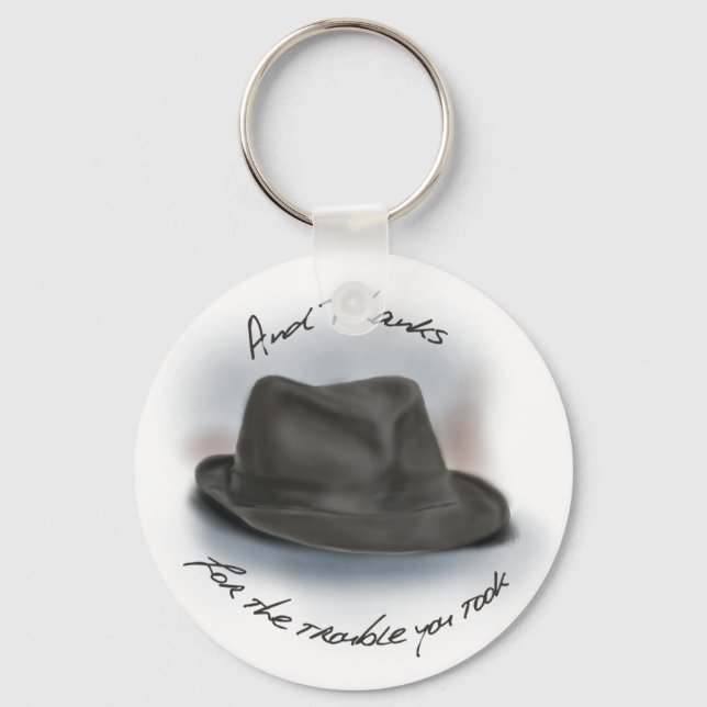 Hat for Leonard 1 Key Ring (Front)