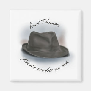Hat for Leonard 1 Magnet