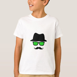 Hat Glasses Moustache T-Shirt